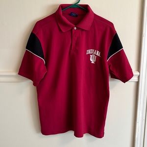 IU Mens Golf Polo Size Medium M in good condition.